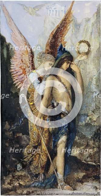 The Voices, c. 1880. Artist: Moreau, Gustave (1826-1898)