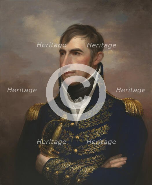 William Henry Harrison, c. 1813. Creator: Rembrandt Peale.