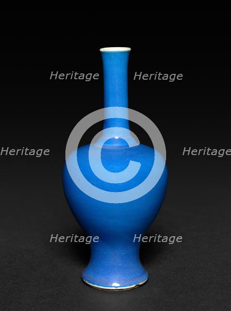 Miniature Vase, 1662-1722. Creator: Unknown.