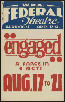 Engaged, [193-]. Creator: Unknown.