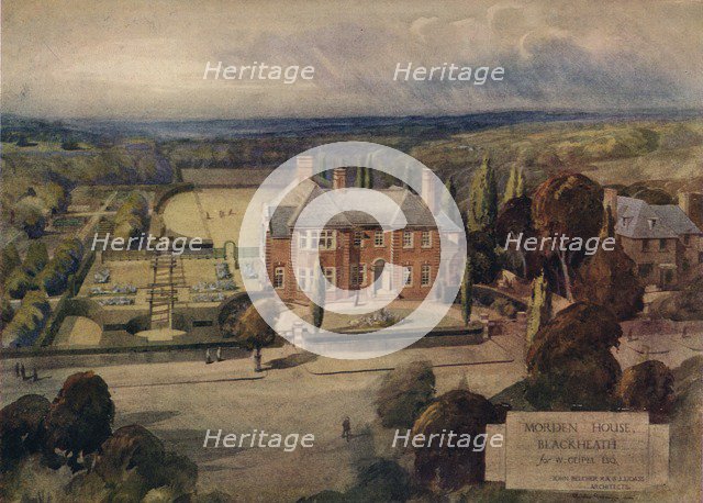 'Morden House, Blackheath, Kent', c1912. Artist: Unknown.