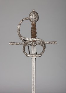 Rapier, German, Solingen, ca. 1610-20. Creator: Meves Berns.