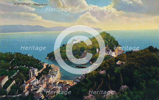 'Portofino - Panorama', c1890. Artist: Unknown.