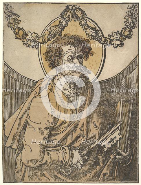 Saint Peter, 1515. Creator: Lucas van Leyden.