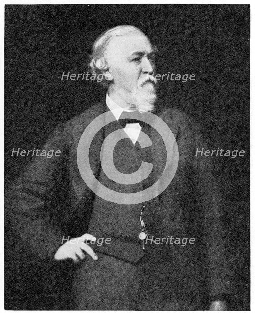 'Robert Browning', 1923.Artist: Rischgitz Collection