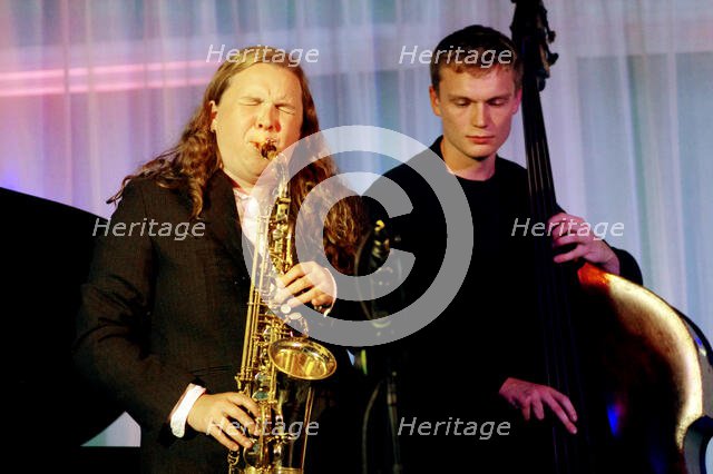 Will Sach and Sara Hanahan, Watermill Jazz Club, Dorking, Surrey, July 2024. Creator: Brian O'Connor.