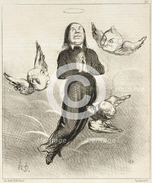 Légende de l'an 1850.  Creator: Honore Daumier.