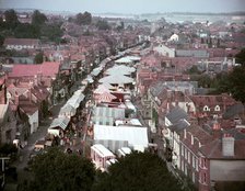 Mop Fair, High Street, Marlborough, Wiltshire c1960s. Creator: Arthur Charles Kirby Ware.