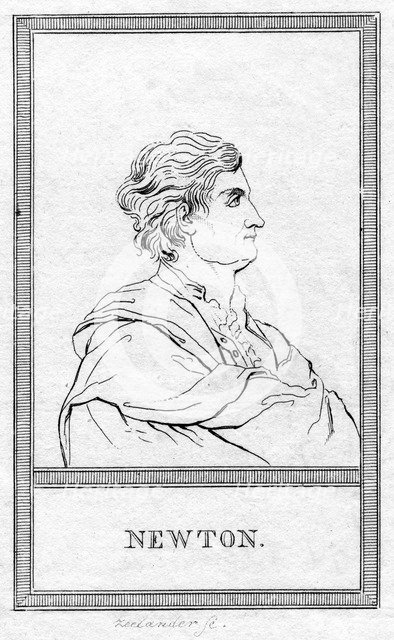Sir Isaac Newton, English mathematician, astronomer and physicist. Artist: Unknown