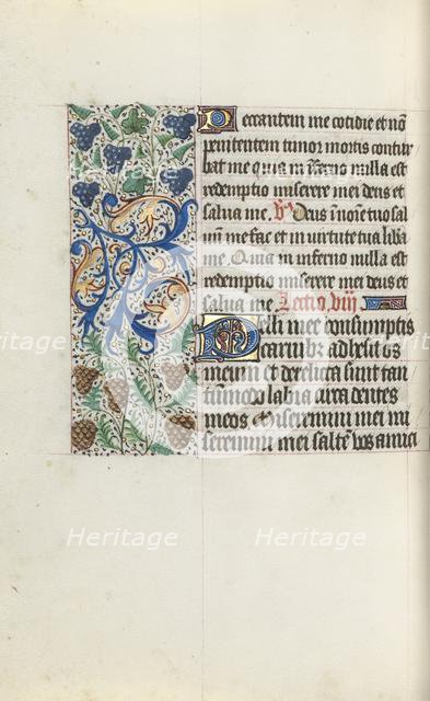 Book of Hours (Use of Rouen): fol. 131v, c. 1470. Creator: Master of the Geneva Latini (French, active Rouen, 1460-80).