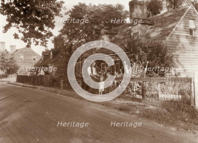 On Ettricks Island, Petersburg, Dinwiddie County, Virginia., 1933. Creator: Frances Benjamin Johnston.
