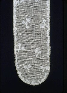Pair of Lappets, France, 1780s/90s. Creator: Unknown.