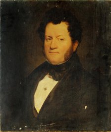 Portrait of a man, 1836. Creator: Henry Scheffer.