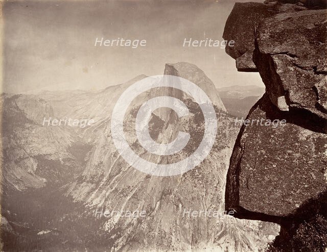 South Dome, Yosemite, ca. 1872, printed ca. 1876. Creator: Attributed to Carleton E. Watkins.