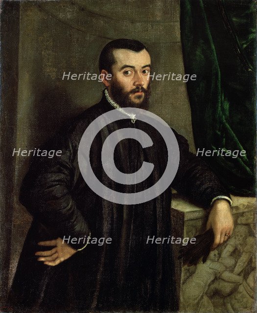 'Portrait of the physician Andreas Vesalius' (1514-1564], c1535-1545.  Artist: Steven van Calcar