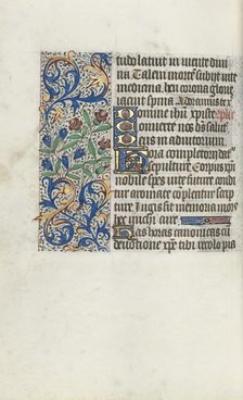 Book of Hours (Use of Rouen): fol. 98v, c. 1470. Creator: Master of the Geneva Latini (French, active Rouen, 1460-80).