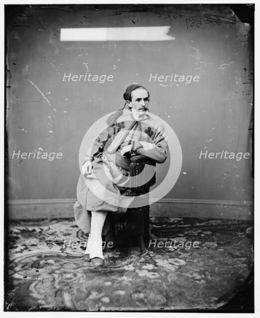 Surratt, John A. son of Mrs. Mary Surratt, one of Lincoln conspirators, between 1865 and 1880. Creator: Unknown.