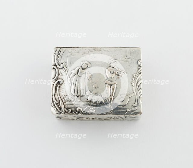 Snuffbox, Europe, c. 1870. Creator: Unknown.