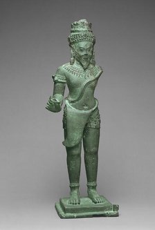 God Shiva as a Deified King, Angkor period, 13th century. Creator: Unknown.