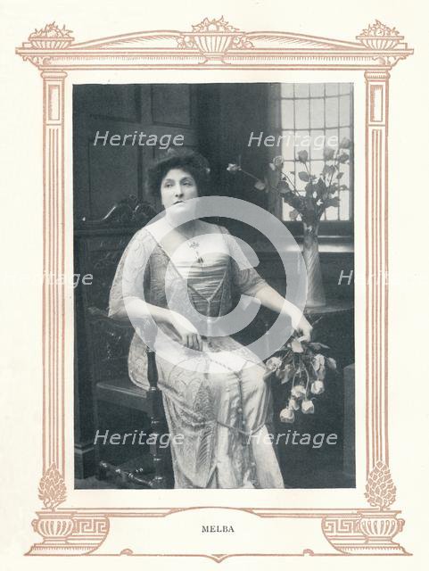 'Melba', 1895. Creator: Dover Street Studios.