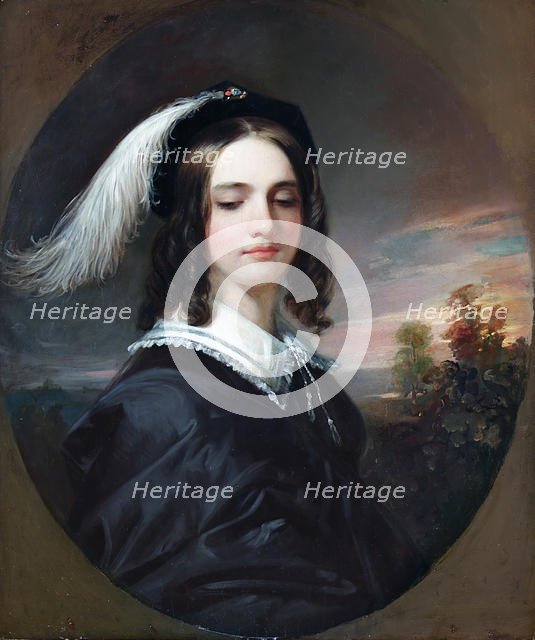 Mary Inman, 1844. Creator: Daniel Huntington.