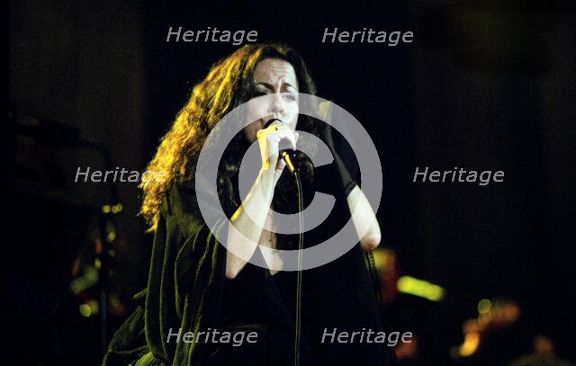 Bebel Gilberto, Brighton Dome, Brighton, East Sussex, 19 Oct 2004. Creator: Brian O'Connor.