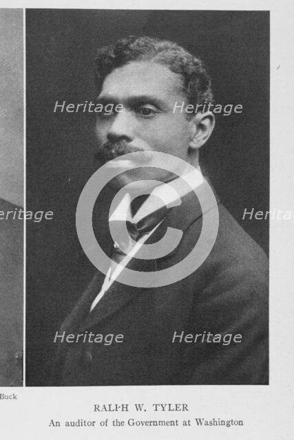 Ralph W. Tyler; An auditor of the Government at Washington, 1908. Creator: Unknown.