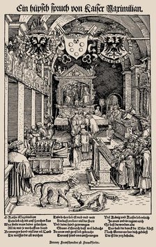 Maximilian I Hearing Mass, 1518. Creator: Weiditz, Hans, the Younger (1495-1536).