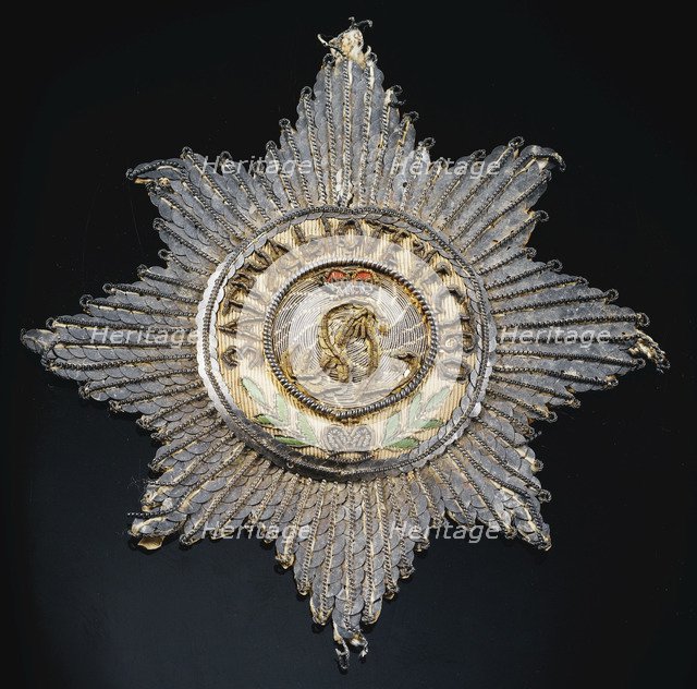 The Imperial Order of St. Alexander Nevsky. Artist: Orders, decorations and medals  