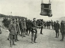 'Royal Field Artillery Kite Balloons Were The Eyes of Our Guns in France', (1919). Creator: Unknown.