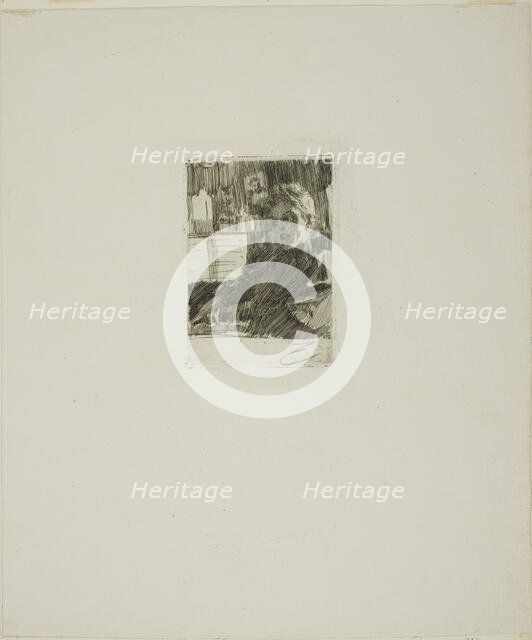 Young Norwegian at the Piano, 1891. Creator: Anders Leonard Zorn.