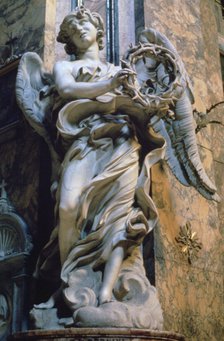 'Angel with the Crown of Thorns', 1667-1669. Artist: Gian Lorenzo Bernini