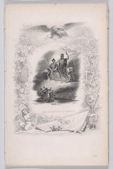 The Children of France, from The Songs of Béranger, 1829. Creators: Alexandre-Gustave-Adolphe Levasseur, Melchior Péronard.