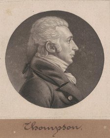 Samuel Hunt, Jr., c. 1805. Creator: Charles Balthazar Julien Févret de Saint-Mémin.
