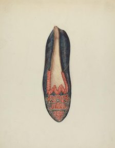 Evening Slipper, c. 1937. Creator: William Kieckhofel.