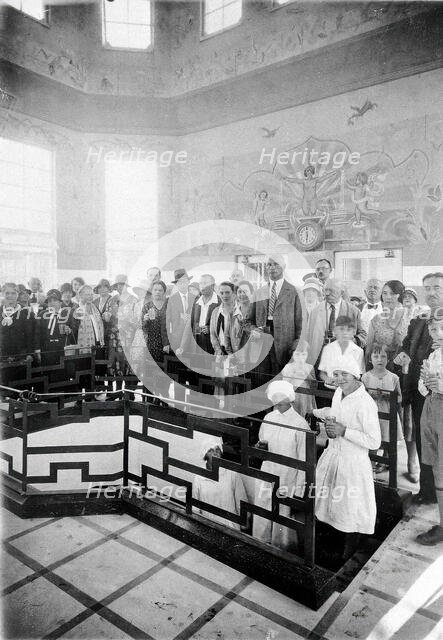 Franzensbad (Frantiskovy Lázne), Czechoslovakia: the interior of the Natalie Spring..., c1930s. Creator: Unknown.