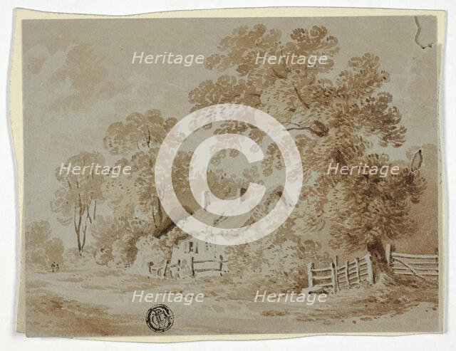 At Crossington in Leicestershire, c. 1800. Creator: F. Smith.