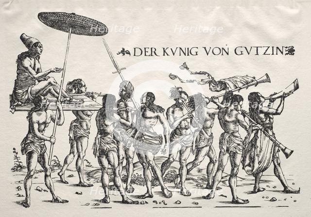 The King of Cochin. Creator: Hans Burgkmair (German, 1473-1531).