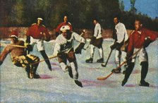 Canadian ice hockey team, 1928. Creator: Unknown.