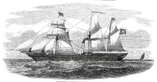 The "Helena Sloman" Steam-Ship, 1850. Creator: Unknown.