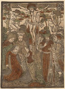 The Crucifixion, c. 1480. Creator: Master of Jesus in Bethany, Workshop of.