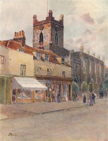 'Chertsey Church', 1912, (1914). Artist: James S Ogilvy.