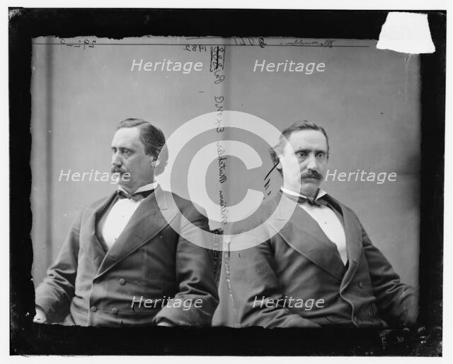 William Mutchler of Pennsylvania, 1865-1880. Creator: Unknown.