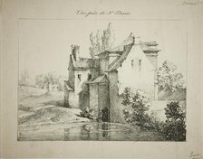 View near St. Denis, 1824/27. Creator: Louis Jules Federe Villeneuve.