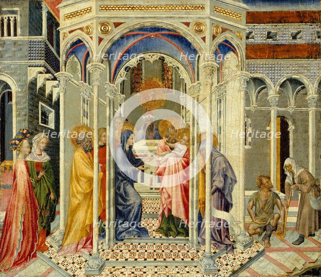 The Presentation of Christ in the Temple, ca. 1435. Creator: Giovanni di Paolo.