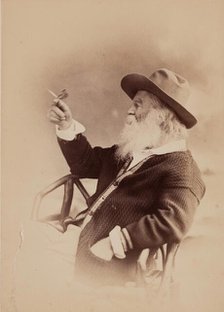 Walt Whitman, c1870s. Creators: Walt Whitman, Philips and Taylor.