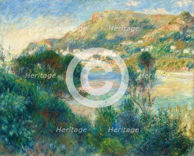 View of Monte Carlo from Cap Martin, c. 1884. Creator: Pierre-Auguste Renoir.