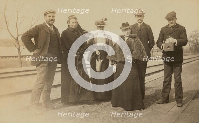 A Sunday outing from Vladivostok, Russia, 1899. Creator: Eleanor Lord Pray.