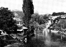 Ten Days in Bosnia - A view below Jajce, 1895. Creator: Andre & Sleigh.