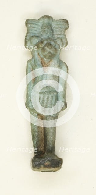 Amulet of the God Mahes, Egypt, Late Period, Dynasties 26-31 (664-332 BCE). Creator: Unknown.